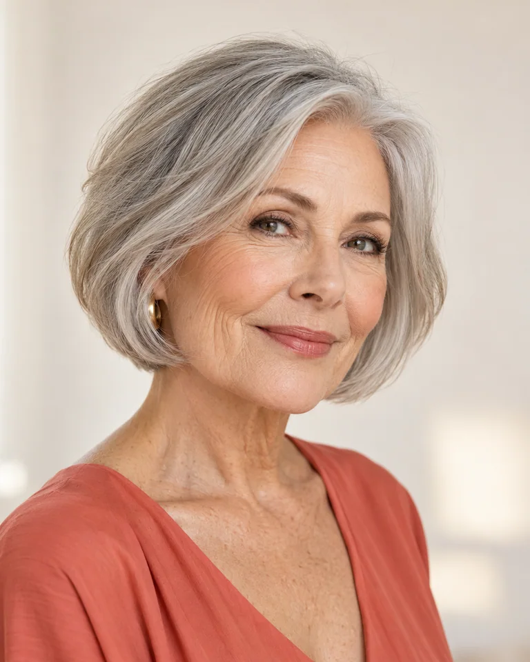 12 Timeless Elegant Bob Hairstyles for Women Over 60 That Add Sophistication