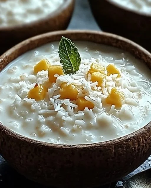 Creamy Coconut Rice Pudding