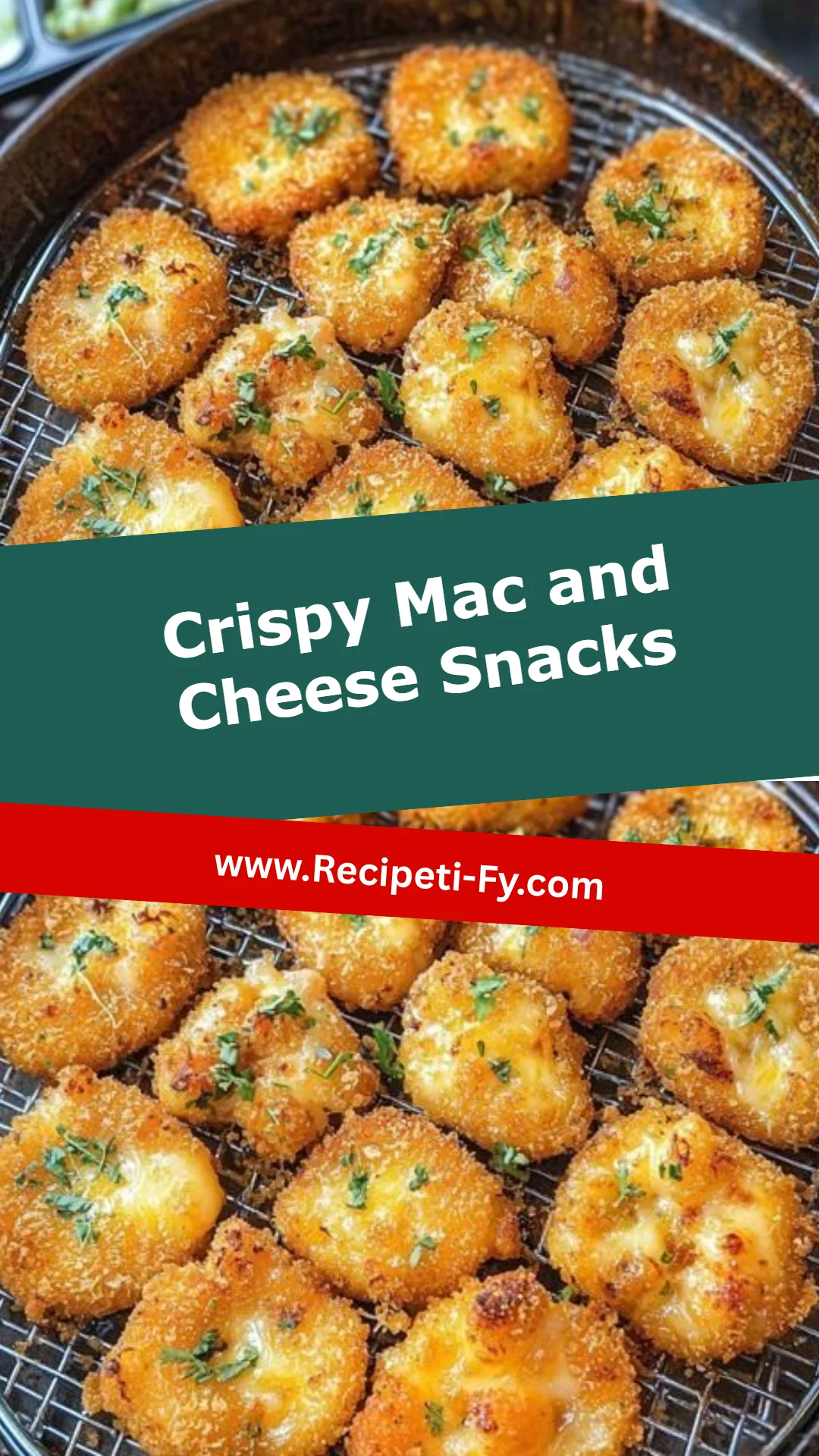 Crispy Mac and Cheese Snacks