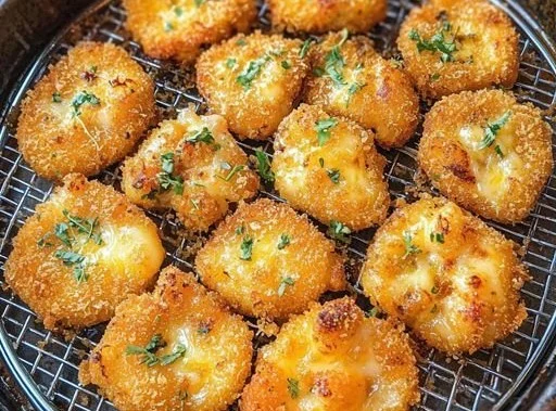 Crispy Mac and Cheese Snacks