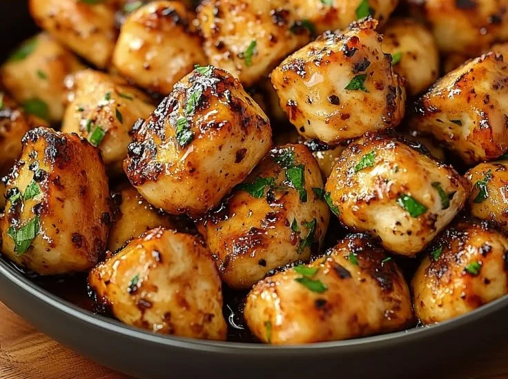 Garlic Butter Chicken Bites