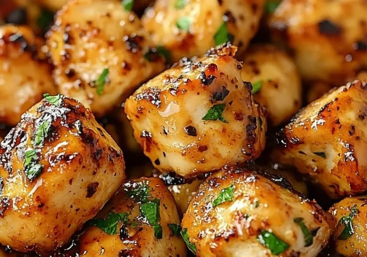 Garlic Butter Chicken Bites