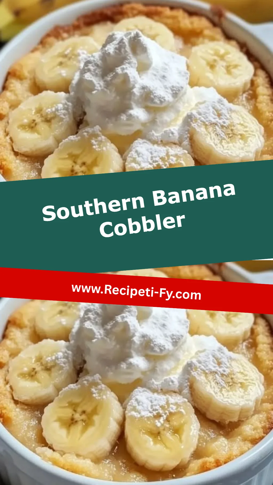 Southern Banana Cobbler
