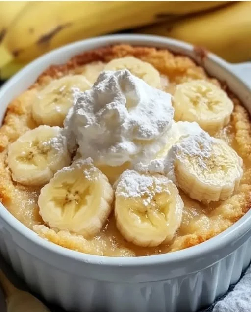 Southern Banana Cobbler