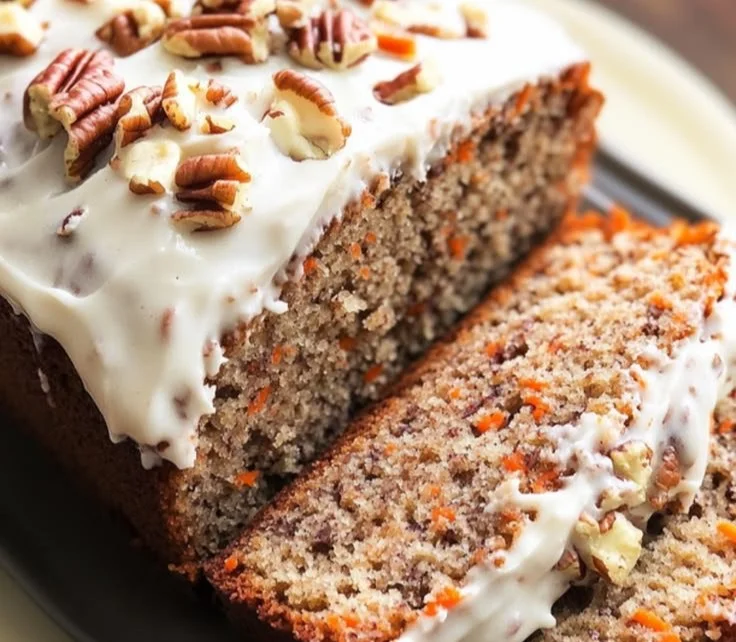 Carrot Cake Banana Bread