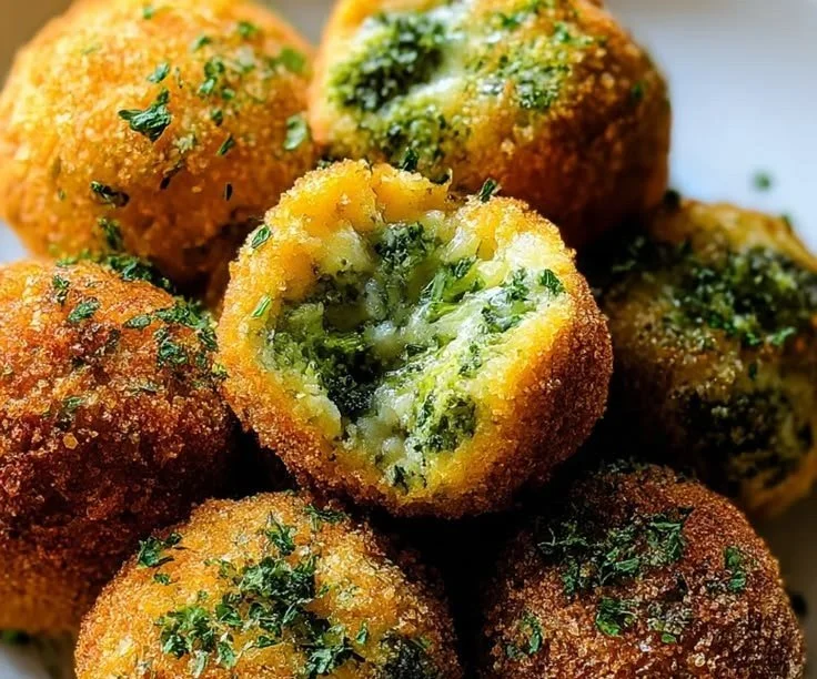 Crispy Broccoli Cheese Balls
