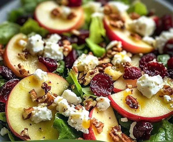 Honeycrisp Apple Feta Salad
