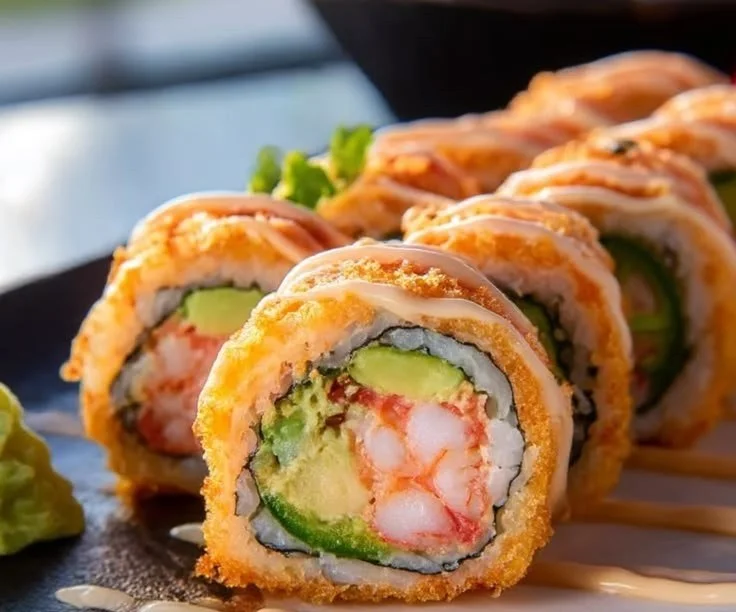 Delicious beef sushi rolls served in Las Vegas restaurants