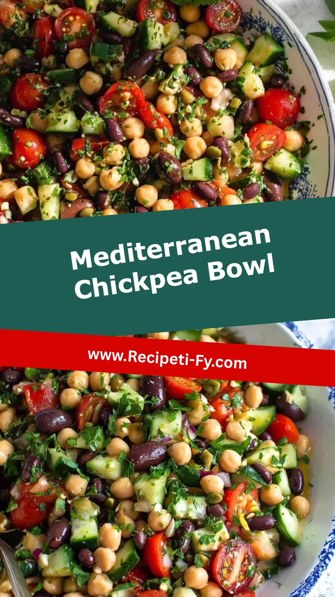 Mediterranean Chickpea Bowl