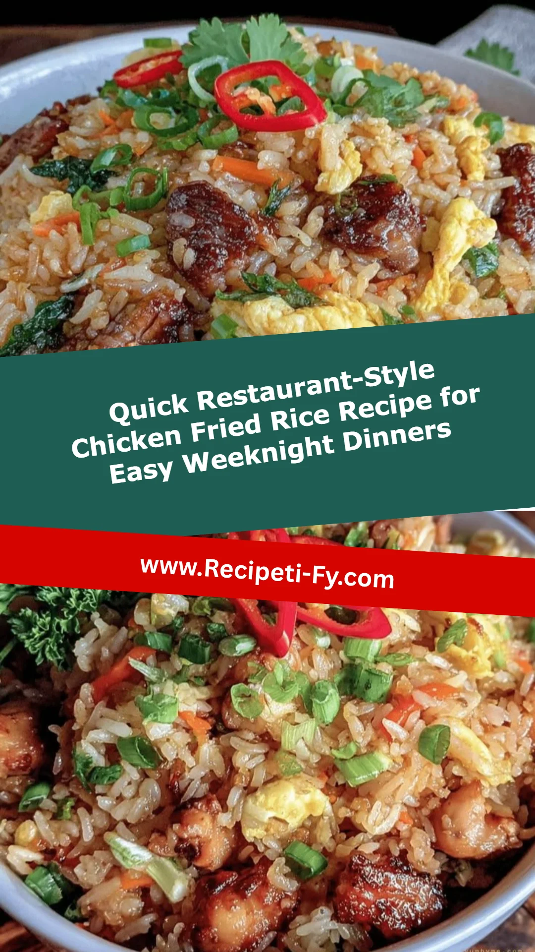 Quick Restaurant-Style Chicken Fried Rice Recipe for Easy Weeknight Dinners