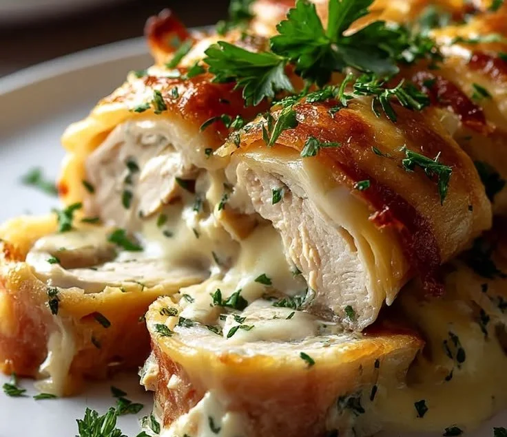 Savory Chicken Beef Bacon Wrap