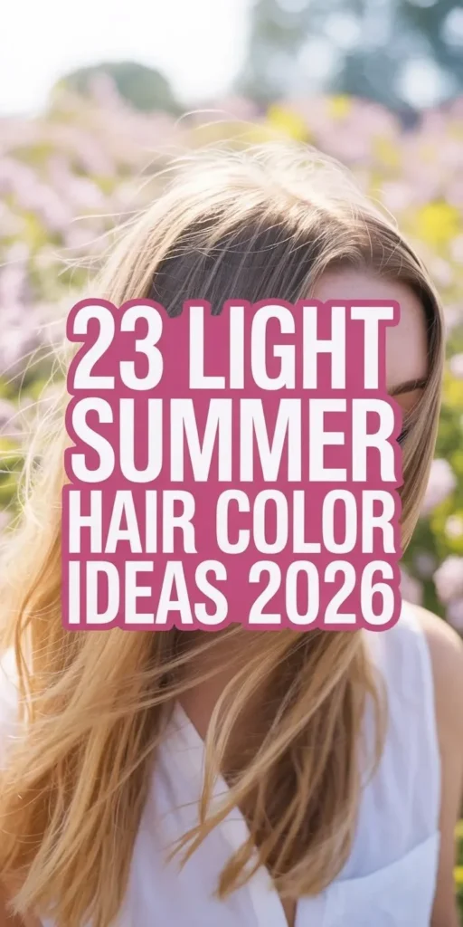 Light summer hair color ideas for a sun-kissed shine in 2026