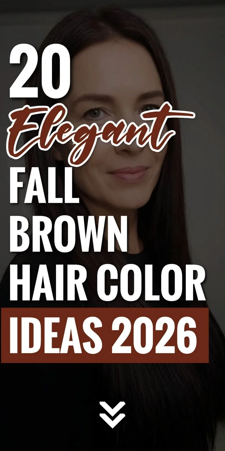 Beautiful brown hair color ideas for fall 2026 inspiration