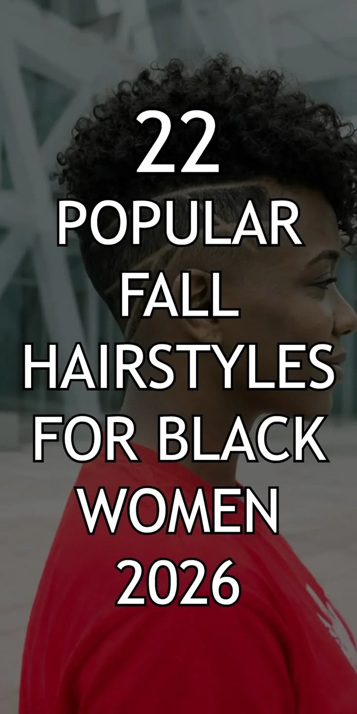 Stylish fall hairstyles for Black women featuring braids and natural curls.