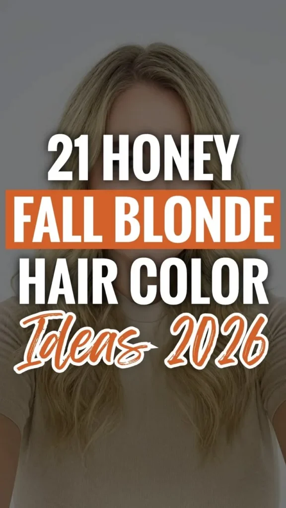 Honey Fall Blonde Hair color showcasing a golden glow for autumn 2026
